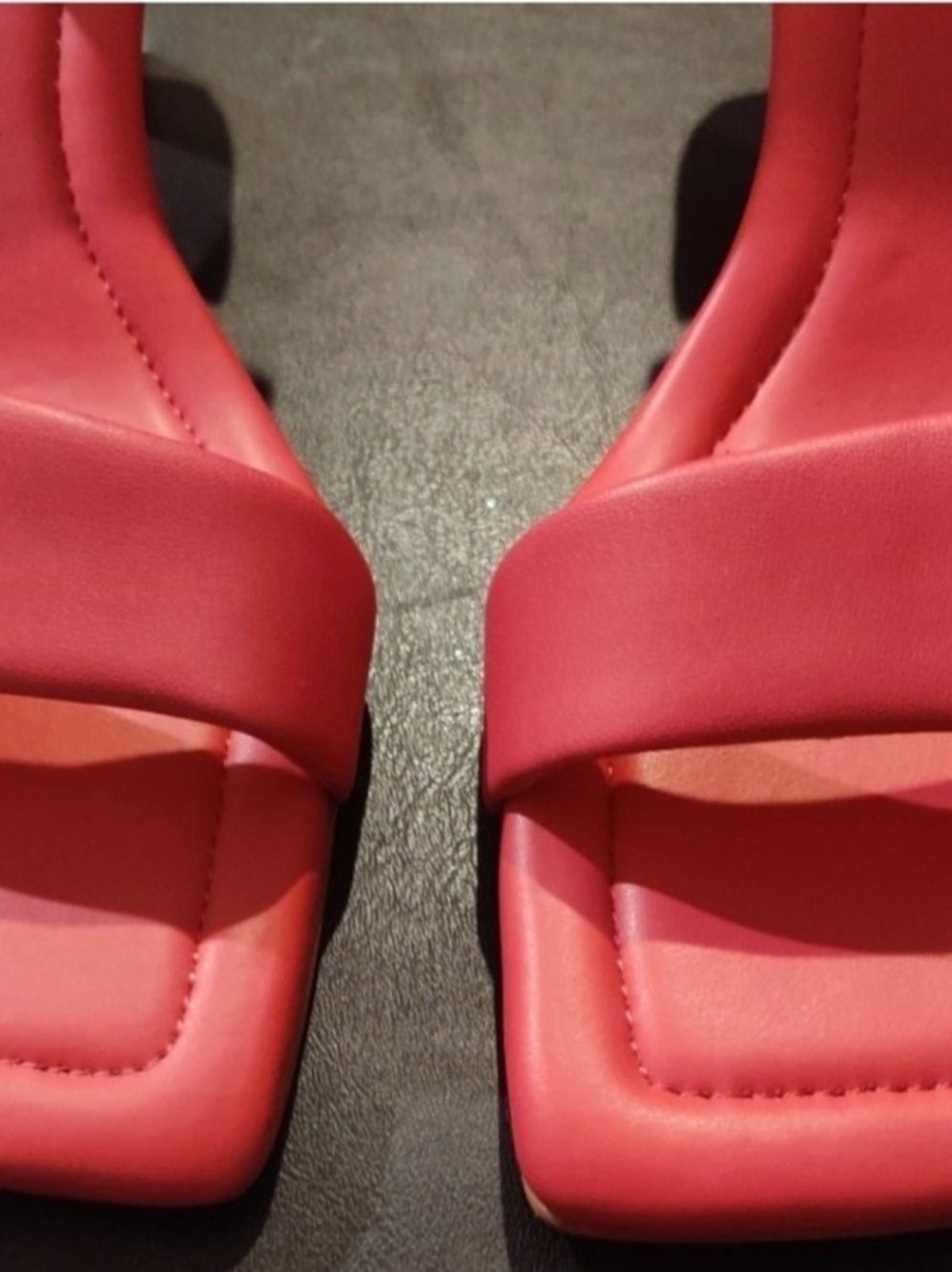 Franco Sarto Womens 8 Bery Ankle Strap Pink Sandals